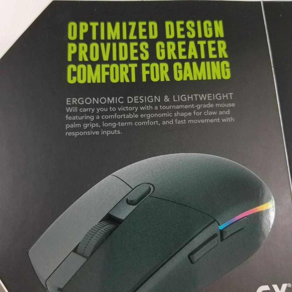 Elite Gaming Pr, Ergonomic Design & lightweight tournament grade